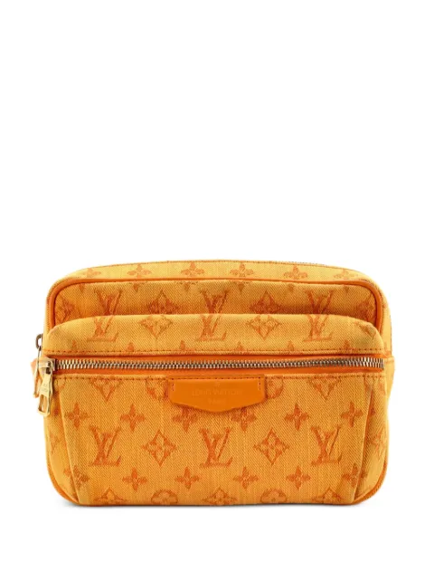 Louis Vuitton Pre-Owned Outdoor BumBag Monogram Denim belt bag Orange 762SBKIMKSXZ7GDB