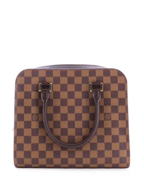 Louis Vuitton Pre-Owned Triana Bag Damier satchel Brown 5ZNYAZTJENKAF2YF