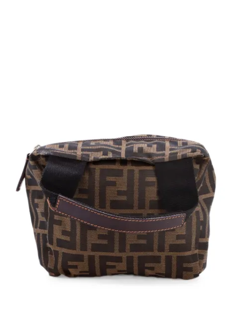 Fendi Pre-Owned Vintage 1925 Cosmetic Zucca Canvas Mini tote bag Brown 2LWI274ZNJLG6T1J