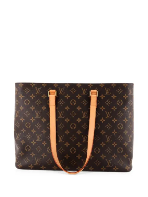 Louis Vuitton Pre-Owned Luco Handbag Monogram Canvas tote bag Brown 1E4MCNIV47GV3XV4