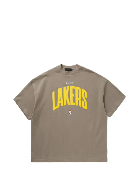 FEAR OF GOD ESSENTIALS logo-print oversized T-shirt Grey 125NB252205F
