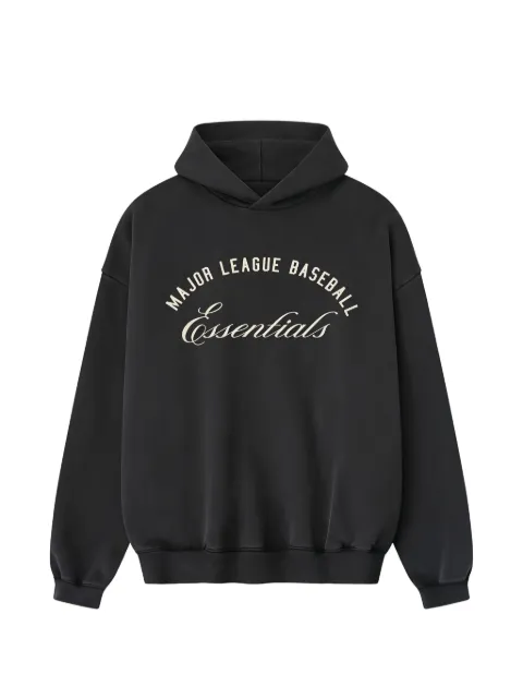 FEAR OF GOD ESSENTIALS Essentials logo-print hoodie Black 192ML254101F