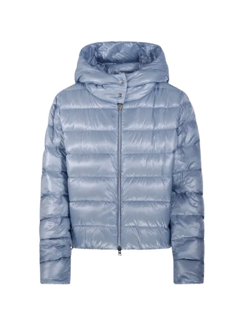 Herno hooded quilted jacket Blue PI00182DR12017Z