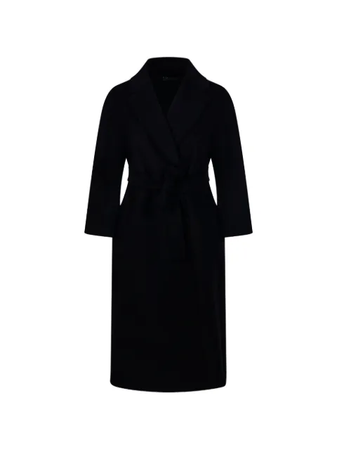 'S Max Mara Esturia belted coat Black 2629016101600