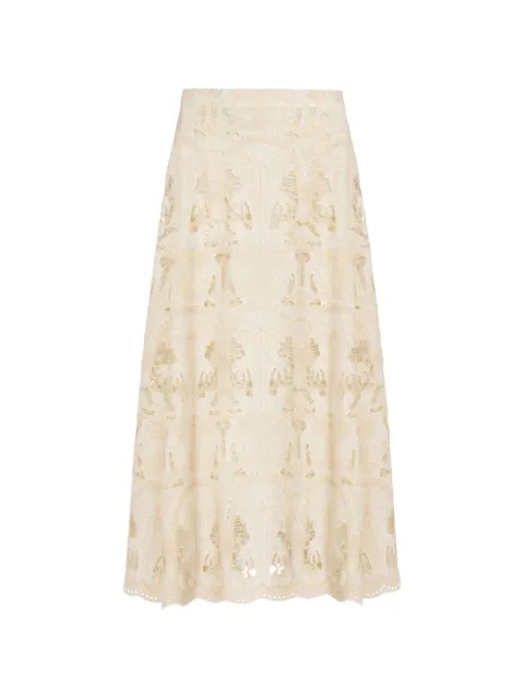 Marie Oliver Emryn midi skirt Neutrals 3E4373