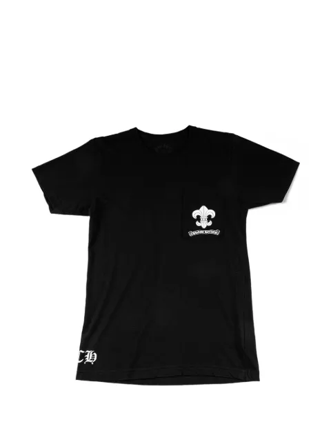 Chrome Hearts fleur-de-lis-print T-shirt Black CHRM1436