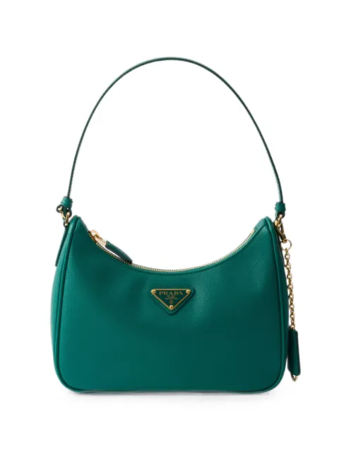 Prada Re-Edition 2005 Saffiano leather mini-bag Green 1N204TNZV