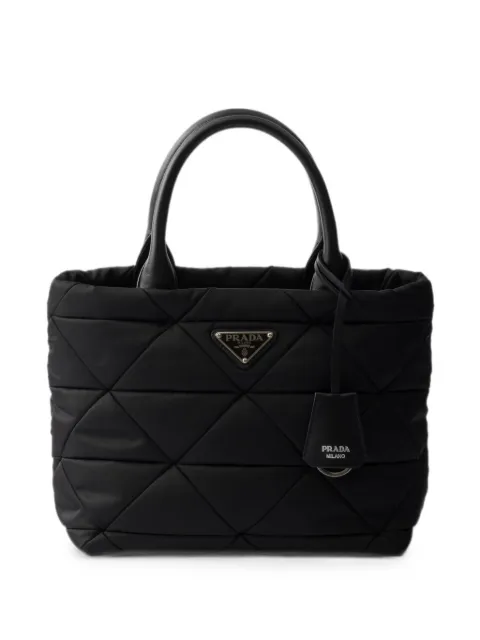 Prada padded Re-Nylon tote bag Black 1BG373VB9TRDJN