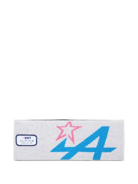 Perfect Moment X Alpine wool racing headband White U8000227