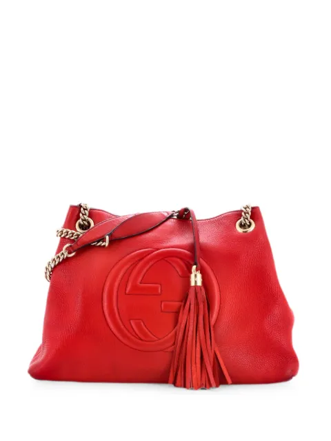 Gucci Pre-Owned Soho Chain Strap Leather Medium shoulder bag Red ZB7VEIW2A4JXIRWP