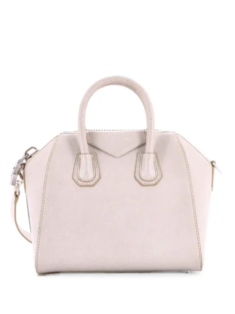 Givenchy Pre-Owned Antigona Bag Leather Mini crossbody bag Neutrals IDJTYC8YD326E7AB