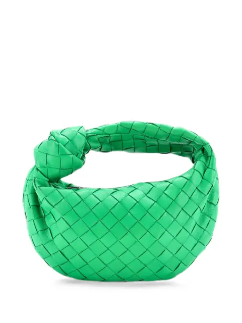Bottega Veneta Pre-Owned BV Jodie Intrecciato Nappa Mini hobo bag Green 4WNA2WUBV4UBHNJZ