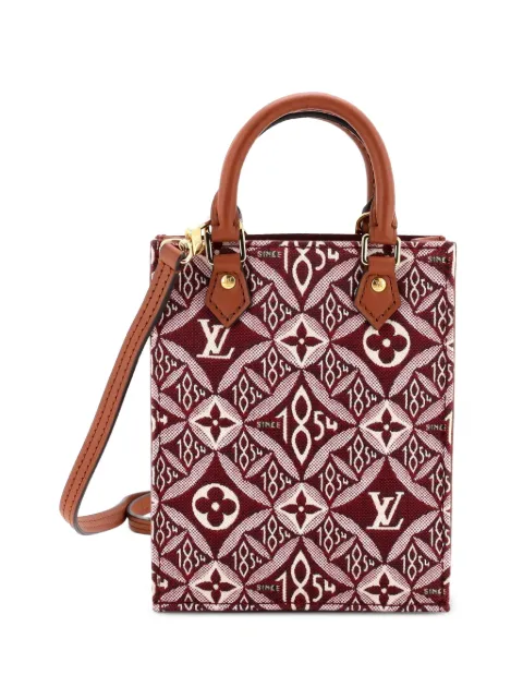Louis Vuitton Pre-Owned Petit Sac Plat Bag Limited Edition Since 1854 Monogram Jacquard crossbody bag Brown 4KJ2ZJMIXDC9Y6M4