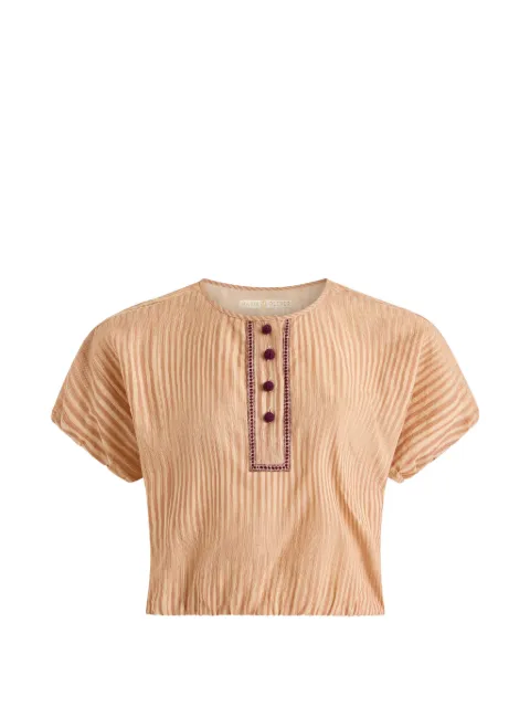 Marie Oliver Jaylen crop top Neutrals 1J16374