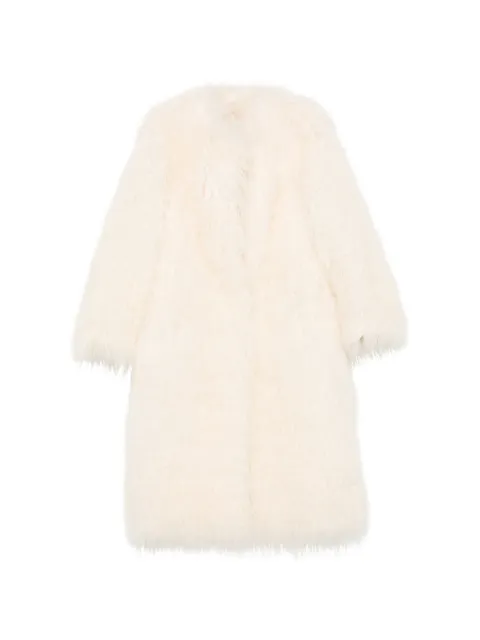 Liska Tibet-lamb coat Neutrals 26105