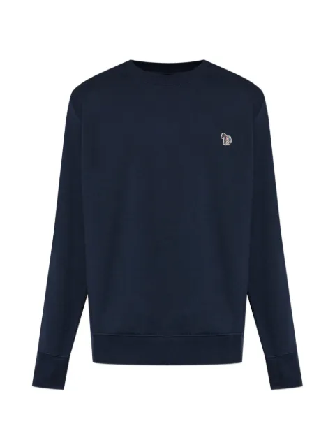 PS Paul Smith Zebra-patch sweatshirt Blue M2R027RWZEBRA