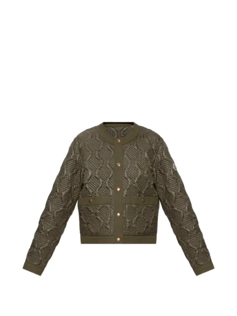 Moncler Libellule quilted jacket Green L20931A00018597YG
