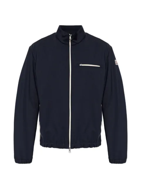 Moncler Fourioun logo-patch jacket Blue L20911A00049599LT