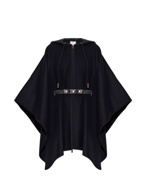 Moncler hooded zip-up coat Blue 3G00019599DP