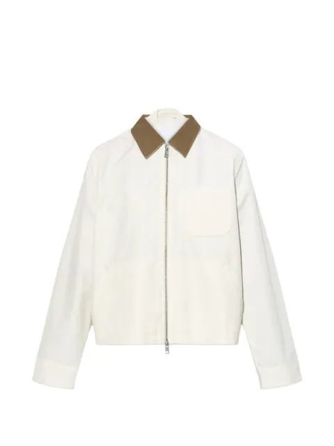 SAMSOE SAMSOE Sarobinson corduroy-collar jacket Neutrals F26100227