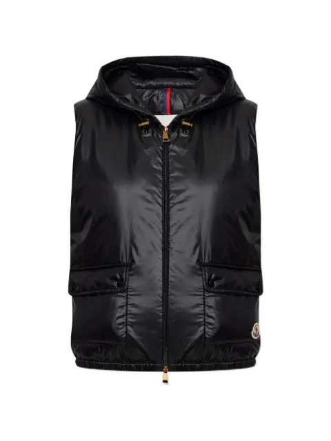 Moncler Lansette hooded gilet Black L20931A00094597YG