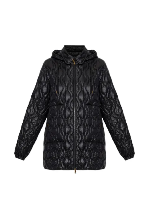 Moncler Balette geometric-quilted puffer jacket Black L20931A00002597YG