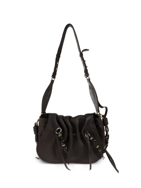 ISABEL MARANT Bolton beaded leather shoulder bag Brown PP0406FAC4C05M