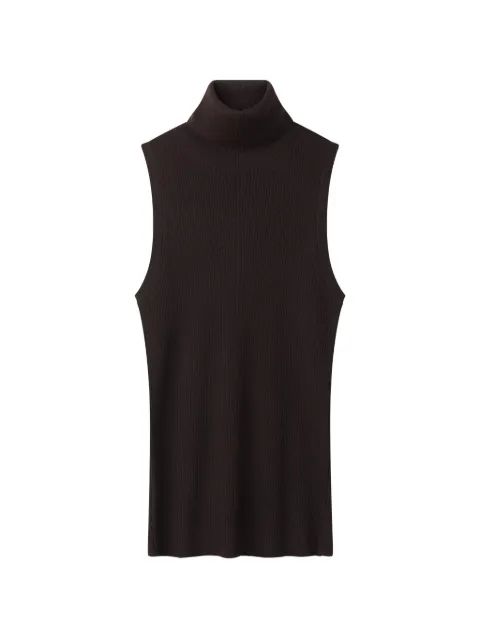 Stylein ribbed roll-neck sweater Brown PROMISE