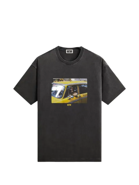 KITH Taxi Driver-print T-shirt Grey KHMG030008001