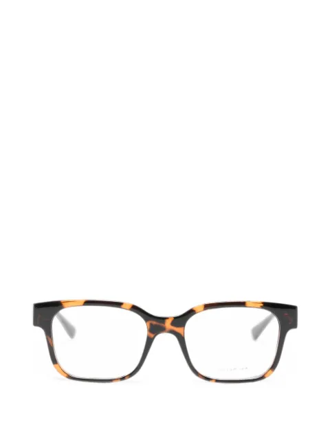 Gucci Eyewear tortoiseshell-effect rectangle-frame glasses Brown GG2087O