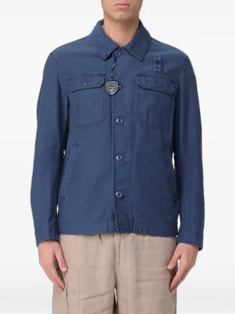 Blauer cotton-canvas jacket Blue BLUC04118007452890