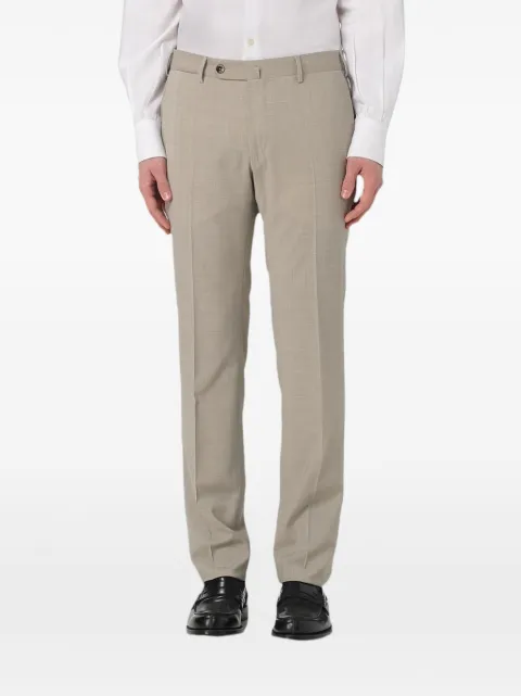 PT Torino pressed-crease tailored trousers Neutrals CODS01Z00CL1PO35