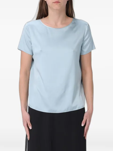 Emporio Armani short-sleeved blouse Blue 8N2K152NXXZ