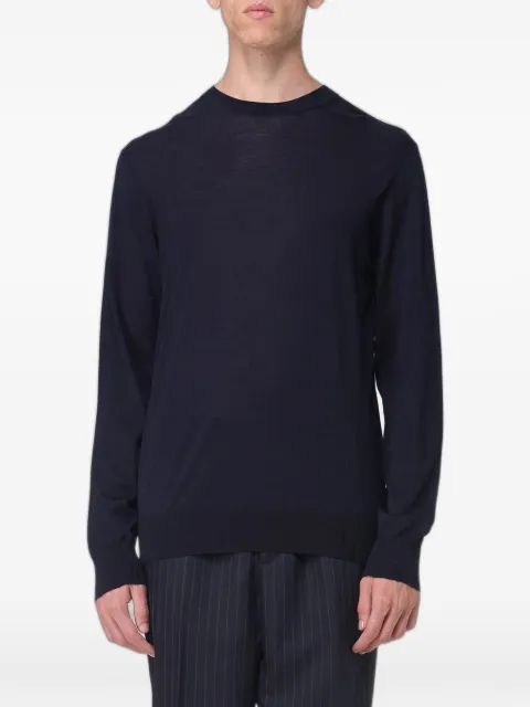 Golden Goose star-patch wool sweater Blue GMP00947P000665