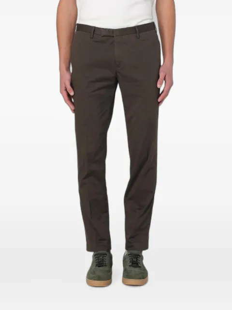 PT Torino cotton trousers Brown COKTZEZ00CL1RS75