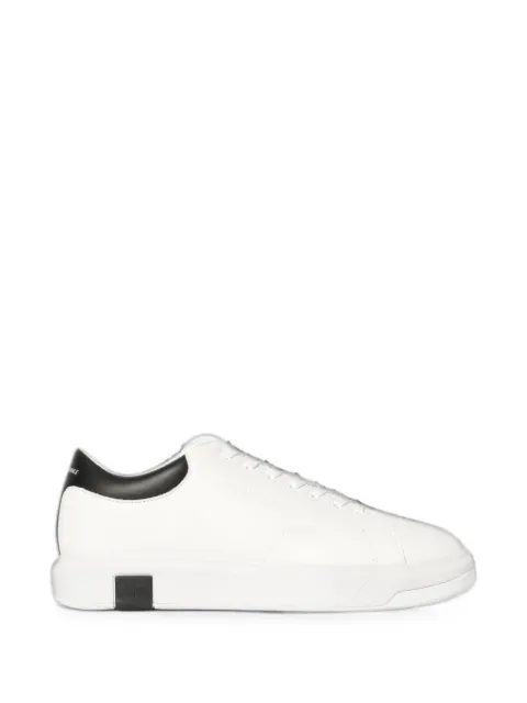 Emporio Armani logo-print low-top sneakers White XUX123XV534