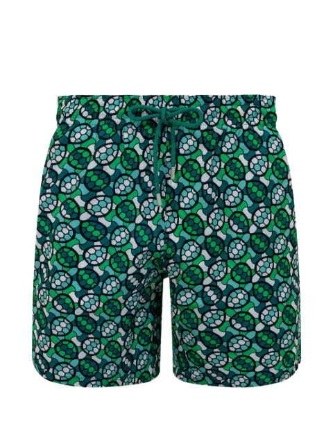 Vilebrequin x Mary Katrantzou turtle-print swimsuit Green MAHZJ303