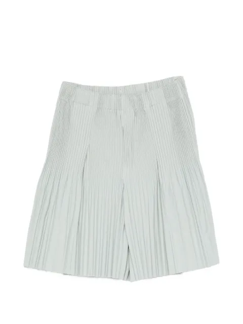 Homme Plissé Issey Miyake pleated shorts Grey HP66JF064