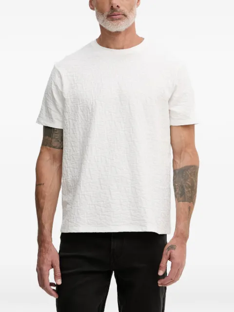 Armani Exchange crinkled-effect T-shirt White XM002821AF1