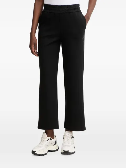Armani Exchange logo-embellished elasticated-waistband track pants Black XW002840AF21298