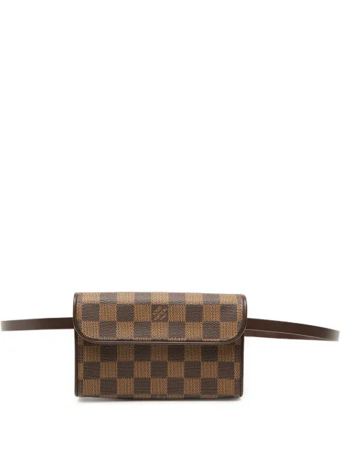 Louis Vuitton Pre-Owned 2005 Damier Ebene Florentine Pochette belt bag Brown RO5MHB1PYLJKEDSC
