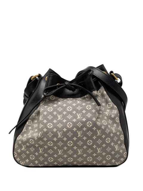 Louis Vuitton Pre-Owned 2012 Monogram Mini Lin Idylle Noe PM bucket bag Grey MD24TA3YB1YO3XFF