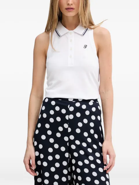 Gant sleeveless polo top White 4201497
