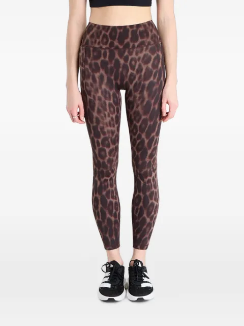 adidas leopard-print leggings Brown KF9094