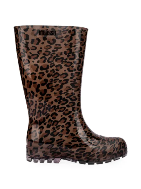 Melissa Welly leopard-print boots Brown 33867