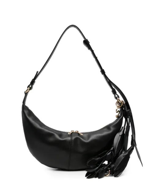 Sportmax tassel-detail leather shoulder bag Black 2622516011600