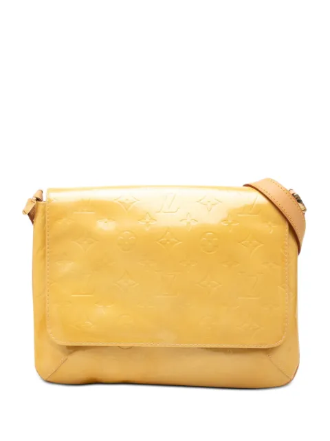 Louis Vuitton Pre-Owned 2000 Monogram Vernis Thompson Street shoulder bag Yellow NNXMW8QN6T7LTTB4