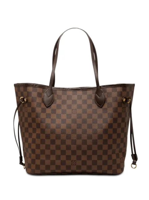 Louis Vuitton Pre-Owned 2009 Damier Ebene Neverfull MM tote bag Brown HNJM8FWLWAUBN66T