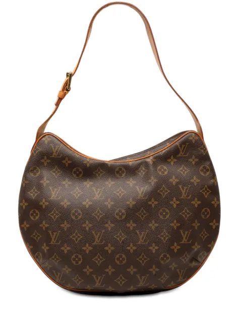 Louis Vuitton Pre-Owned 2002 Monogram Croissant GM hobo bag Brown BHK19UD30VK5OQWC
