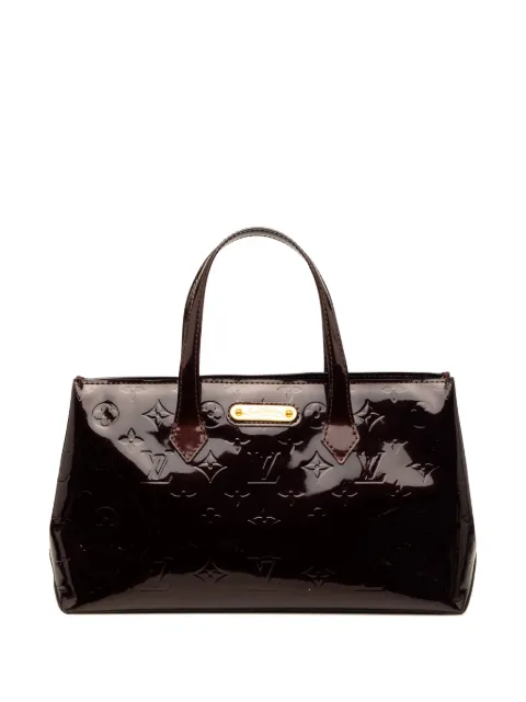 Louis Vuitton Pre-Owned 2008-2015 Monogram Vernis Wilshire PM handbag Purple 1EO8WQE3DDQ6XCI0